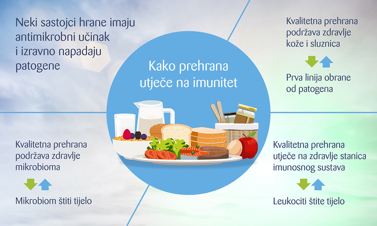 Kako prehrana utječe na imunitet